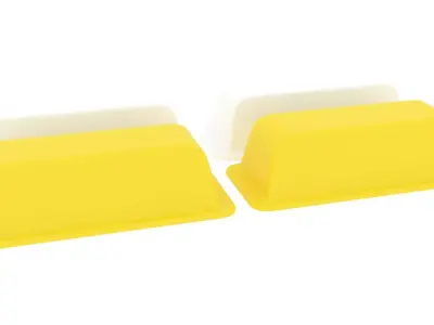 Taxi Roof Top Signs Set 3D model