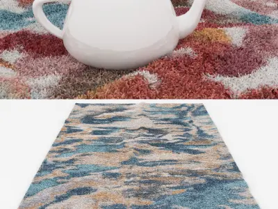 Rugs No 444 Low-poly 3D model