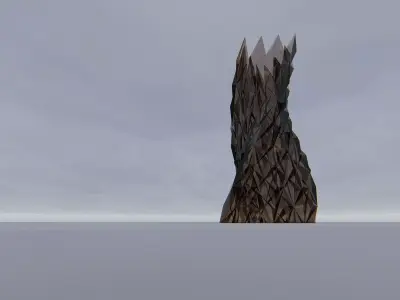 3 Different Parametric Tower 3D model