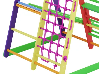 Childrens sports shelter for home-Kind-Start 3D model