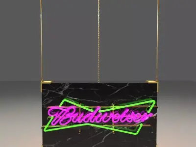 Neon sign 3D model
