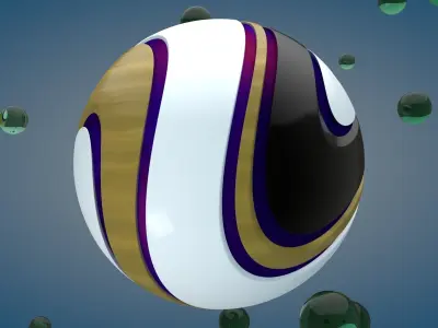 Abstract Sphere 3D model