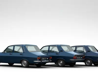 Renault 12 TL - TS - TX Pack 3D model