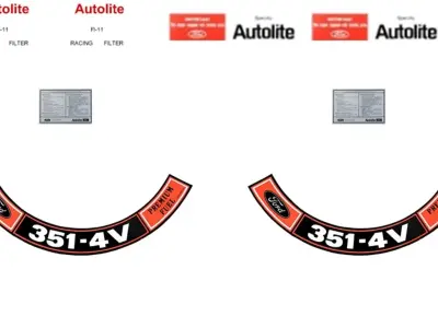 1-25th engine 351 Cleveland Free 3D print model