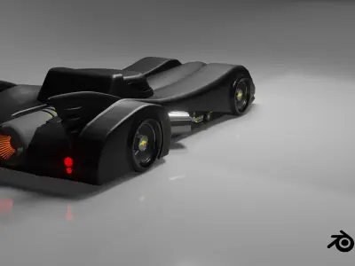 Batmobile 3D model