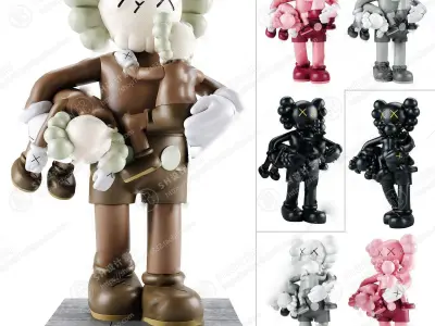 Kaws doll  Quantity 18 3D print model