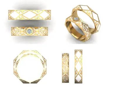 Ring  rk98 3D print model