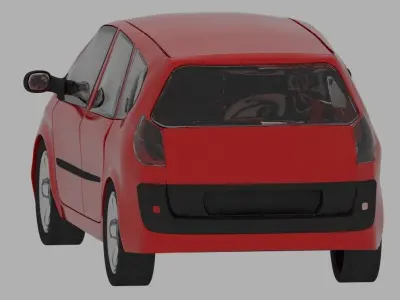 Renault scenic 3D model