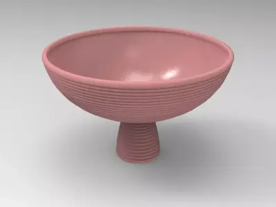 Cipu Bowl Low-poly 3D model