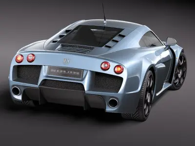 Noble m600 3D model