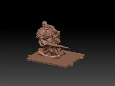 Algar TUSSLE FOR VICTORY 3D print model