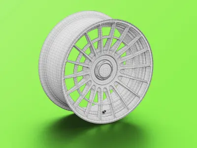 Rotiform LAS-R Rim 3D Model 3D model