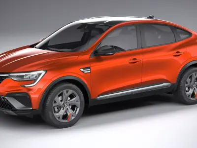 Renault Arkana RS-line 2022 3D model