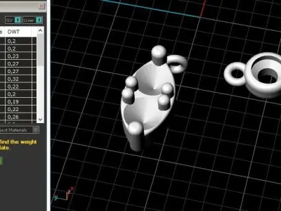 606 Ear decoration 3D print model