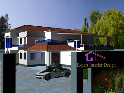 Bungalow Design 3D print model