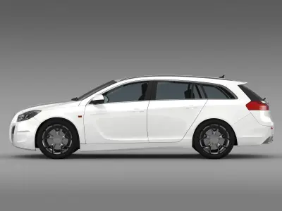 Opel Insignia OPC Sports Tourer 2013 3D model