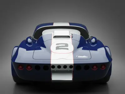 1964 GrandSport Corvette 3D model