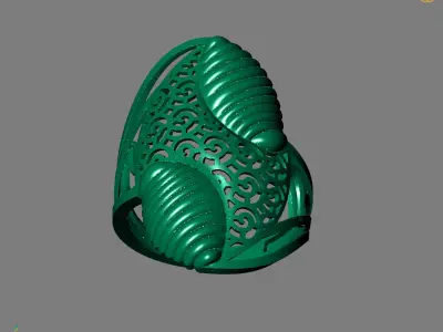Women Plain Ring Ready STL Models Womens Ring 3d models 3D print model 8