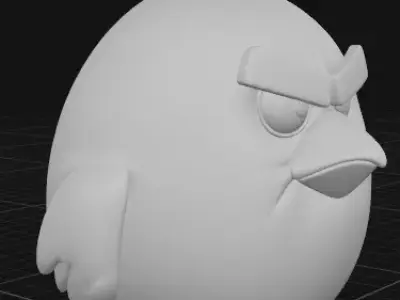 Terence Angry Birds 3D print model