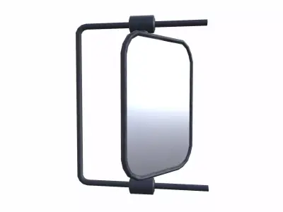 Truck Rear Mirror Low-poly 3D model