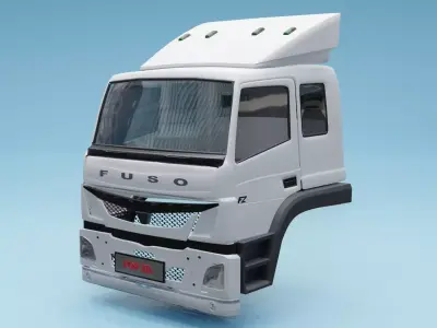 3d Model Fuso truck 3D model