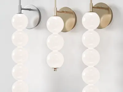 Candied Wall Lamp 3D model