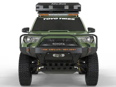 TOYOTA 4RUNNER 2016 TRD EDITION FULL ACCESORIES  3D model