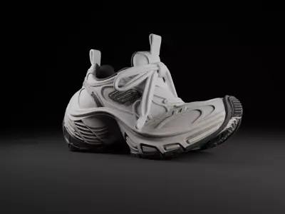 10XL Sneakers Balenciaga Fall 24 3D model