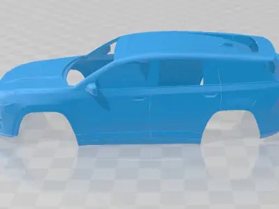 Jeep Wagoneer S 2024 - Body Car STL Model 3D print model