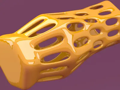 Vase  Support-Free printing 3D print model