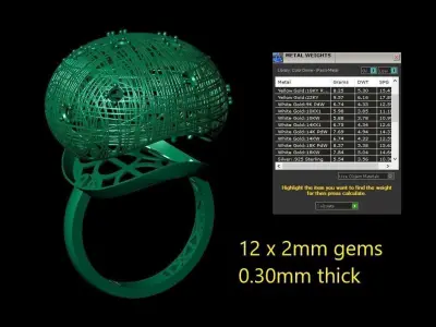 Fusion Ring 3D print model