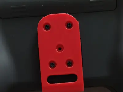 Hook for shoulder strap for T-lite radio jumper 3D print model