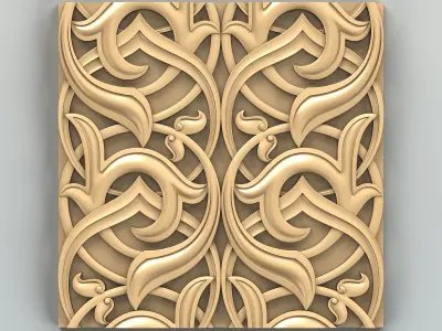 Wall panel 019 3D model