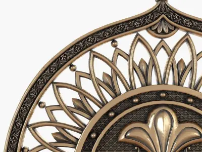 Arabic decor cnc 3D model