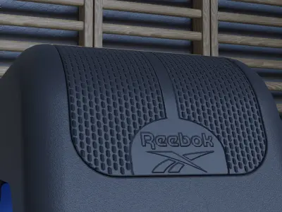 Reebok Training Deck Low-poly 3D model