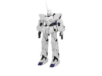 UNICORN GUNDAM Free 3D model