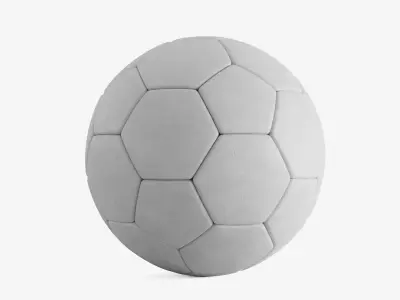 Classic Football Ball 3D model