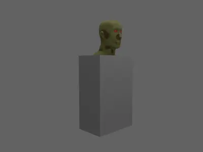 chrachter human head Free 3D model