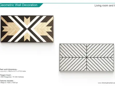 Living Room TV 3D model