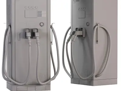 charger station 3D model