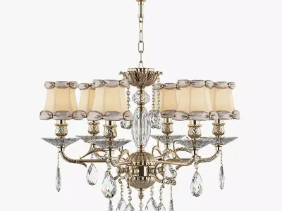 701061 Fiocco Osgona Chandelier 3D model