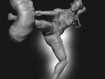 Mai Tai Fighter 3D print model