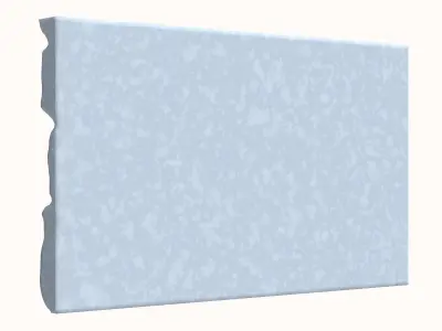 Dense Shale Stone Wall Asset 3D model