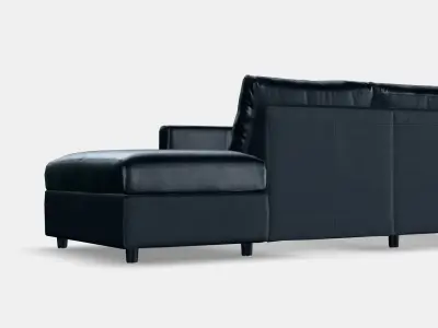 VIMLE Corner sofa 4-seat Low-poly 3D model
