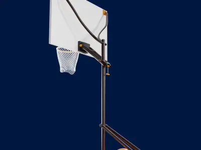 Basketball Hoop 3D 3D model