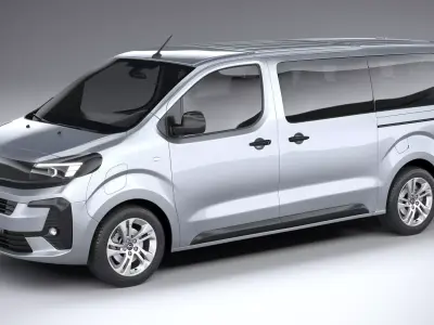 Opel Vivaro L3 Passenger 2024 3D model