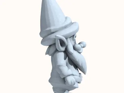 Cute Gnome 3D model