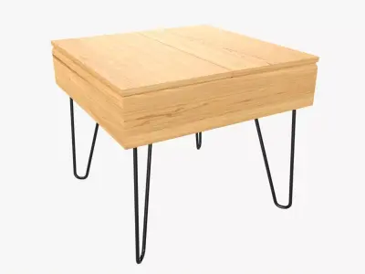 Bedside Table 05 3D model purchase