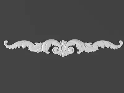 8 ornamental classic decoration kitbash 3d model vol 10 3D model