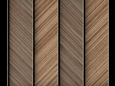 Ceiling straight thin branch n1 3D model